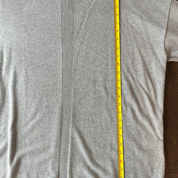 Lands End Gray Long Sleeve Knit Pullover Sweater Women’s Plus 1X 16W 18W - Picture 5 of 5